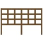 vidaXL Cabecero de cama madera maciza de pino marrón miel 156x4x100 cm vidaXL Cabecero de cama madera maciza de pino marrón miel 156x4x100 cm