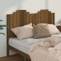 vidaXL Cabecero de cama madera maciza de pino marrón miel 156x4x110 cm