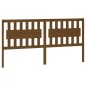 vidaXL Cabecero de cama madera maciza pino marrón miel 185,5x4x100 cm vidaXL Cabecero de cama madera maciza pino marrón miel 185,5x4x100 cm