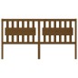 vidaXL Cabecero de cama madera maciza pino marrón miel 185,5x4x100 cm vidaXL Cabecero de cama madera maciza pino marrón miel 185,5x4x100 cm