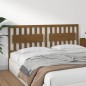 vidaXL Cabecero de cama madera maciza pino marrón miel 185,5x4x100 cm vidaXL Cabecero de cama madera maciza pino marrón miel 185,5x4x100 cm
