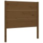 vidaXL Cabecero madera maciza de pino marrón miel 81x4x100 cm vidaXL Cabecero madera maciza de pino marrón miel 81x4x100 cm