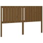 vidaXL Cabecero de cama madera maciza pino marrón miel 155,5x4x100 cm vidaXL Cabecero de cama madera maciza pino marrón miel 155,5x4x100 cm