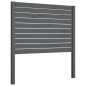 vidaXL Cabecero de cama madera maciza de pino gris 81x4x100 cm vidaXL Cabecero de cama madera maciza de pino gris 81x4x100 cm