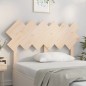 vidaXL Cabecero de cama madera maciza de pino 132x3x81 cm vidaXL Cabecero de cama madera maciza de pino 132x3x81 cm