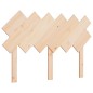 vidaXL Cabecero de cama madera maciza de pino 132x3x81 cm vidaXL Cabecero de cama madera maciza de pino 132x3x81 cm