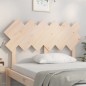 vidaXL Cabecero de cama madera maciza de pino 132x3x81 cm vidaXL Cabecero de cama madera maciza de pino 132x3x81 cm