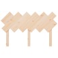 vidaXL Cabecero de cama madera maciza de pino 132x3x81 cm vidaXL Cabecero de cama madera maciza de pino 132x3x81 cm