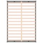 vidaXL Estructura de cama madera maciza gris 120x200 cm vidaXL Estructura de cama madera maciza gris 120x200 cm