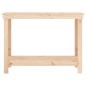 vidaXL Banco de trabajo de madera maciza de pino 110x50x80 cm vidaXL Banco de trabajo de madera maciza de pino 110x50x80 cm