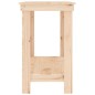 vidaXL Banco de trabajo de madera maciza de pino 110x50x80 cm vidaXL Banco de trabajo de madera maciza de pino 110x50x80 cm