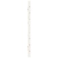 vidaXL Cabecero de cama de pared madera maciza pino blanco 186x3x63 cm vidaXL Cabecero de cama de pared madera maciza pino blanco 186x3x63 cm