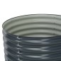 vidaXL Arriate de acero galvanizado gris 80x80x81 cm vidaXL Arriate de acero galvanizado gris 80x80x81 cm