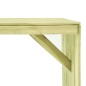 vidaXL Mesa de jardín madera de pino impregnada 150x87x80 cm vidaXL Mesa de jardín madera de pino impregnada 150x87x80 cm