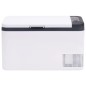 vidaXL Nevera con asa PP y PE negro y blanco 25 L vidaXL Nevera con asa PP y PE negro y blanco 25 L