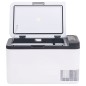 vidaXL Nevera con asa PP y PE negro y blanco 25 L vidaXL Nevera con asa PP y PE negro y blanco 25 L