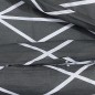 vidaXL Juego de funda nórdica algodón gris 155x220 cm vidaXL Juego de funda nórdica algodón gris 155x220 cm