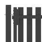vidaXL Puerta de valla del jardín de acero gris antracita 1x2,5 cm