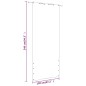 vidaXL Toldo pantalla para balcón de tela oxford terracota 120x240 cm vidaXL Toldo pantalla para balcón de tela oxford terracota 120x240 cm