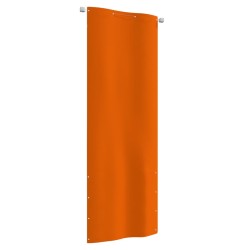 vidaXL Toldo pantalla para balcón de tela oxford naranja 80x240 cm