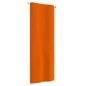 vidaXL Toldo pantalla para balcón de tela oxford naranja 80x240 cm