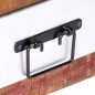vidaXL Mueble para TV de madera maciza reciclada 90x30x40 cm 