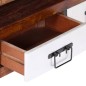 vidaXL Mueble para TV de madera maciza reciclada 90x30x40 cm 