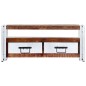 vidaXL Mueble para TV de madera maciza reciclada 90x30x40 cm 