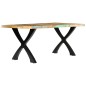 vidaXL Mesa de comedor de madera maciza reciclada 180x90x76 cm vidaXL Mesa de comedor de madera maciza reciclada 180x90x76 cm