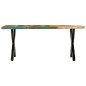 vidaXL Mesa de comedor de madera maciza reciclada 180x90x76 cm vidaXL Mesa de comedor de madera maciza reciclada 180x90x76 cm