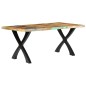 vidaXL Mesa de comedor de madera maciza reciclada 180x90x76 cm vidaXL Mesa de comedor de madera maciza reciclada 180x90x76 cm