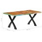 vidaXL Mesa de comedor de madera maciza reciclada 180x90x76 cm vidaXL Mesa de comedor de madera maciza reciclada 180x90x76 cm