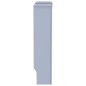 vidaXL Cubierta para radiador MDF gris 205 cm vidaXL Cubierta para radiador MDF gris 205 cm