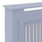 vidaXL Cubierta para radiador MDF gris 205 cm vidaXL Cubierta para radiador MDF gris 205 cm