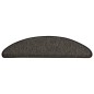 vidaXL Alfombra autoadhesiva escalera sisal 15 uds antracita 65x21x4cm vidaXL Alfombra autoadhesiva escalera sisal 15 uds antracita 65x21x4cm