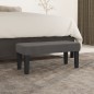 vidaXL Banco de terciopelo gris oscuro 70x30x30 cm vidaXL Banco de terciopelo gris oscuro 70x30x30 cm