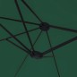 vidaXL Sombrilla doble verde 449x245 cm