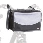 TRIXIE Cesta delantera de bici para mascotas negro y gris 41x26x26 cm TRIXIE Cesta delantera de bici para mascotas negro y gris 41x26x26 cm