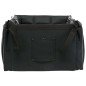 TRIXIE Cesta delantera de bici para mascotas negro y gris 41x26x26 cm TRIXIE Cesta delantera de bici para mascotas negro y gris 41x26x26 cm