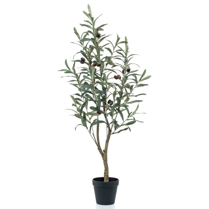 Emerald Olivo artificial en maceta de plástico 90 cm Emerald Olivo artificial en maceta de plástico 90 cm