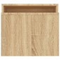 vidaXL Mesa de centro madera contrachapada color roble 100x48x40 cm vidaXL Mesa de centro madera contrachapada color roble 100x48x40 cm