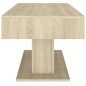 vidaXL Mesa de centro madera contrachapada roble Sonoma 96x50x45 cm vidaXL Mesa de centro madera contrachapada roble Sonoma 96x50x45 cm