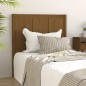 vidaXL Cabecero de cama madera maciza pino marrón miel 105,5x4x100 cm vidaXL Cabecero de cama madera maciza pino marrón miel 105,5x4x100 cm