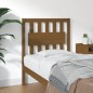 vidaXL Cabecero de cama madera maciza pino marrón miel 80,5x4x100 cm vidaXL Cabecero de cama madera maciza pino marrón miel 80,5x4x100 cm