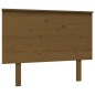 vidaXL Cabecero de cama madera maciza de pino marrón miel 104x6x82,5cm vidaXL Cabecero de cama madera maciza de pino marrón miel 104x6x82,5cm