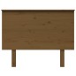vidaXL Cabecero de cama madera maciza de pino marrón miel 104x6x82,5cm vidaXL Cabecero de cama madera maciza de pino marrón miel 104x6x82,5cm