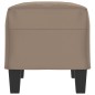 vidaXL Banco de tela de microfibra gris taupe 70x35x41 cm vidaXL Banco de tela de microfibra gris taupe 70x35x41 cm