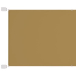 vidaXL Toldo vertical beige 60x1000 cm tela oxford