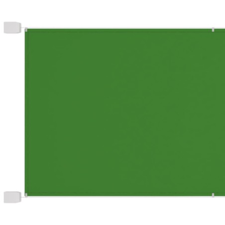 vidaXL Toldo vertical verde claro 60x1000 cm tela oxford