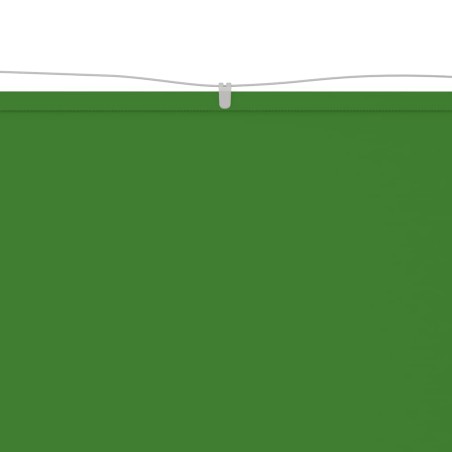 vidaXL Toldo vertical verde claro 60x1000 cm tela oxford